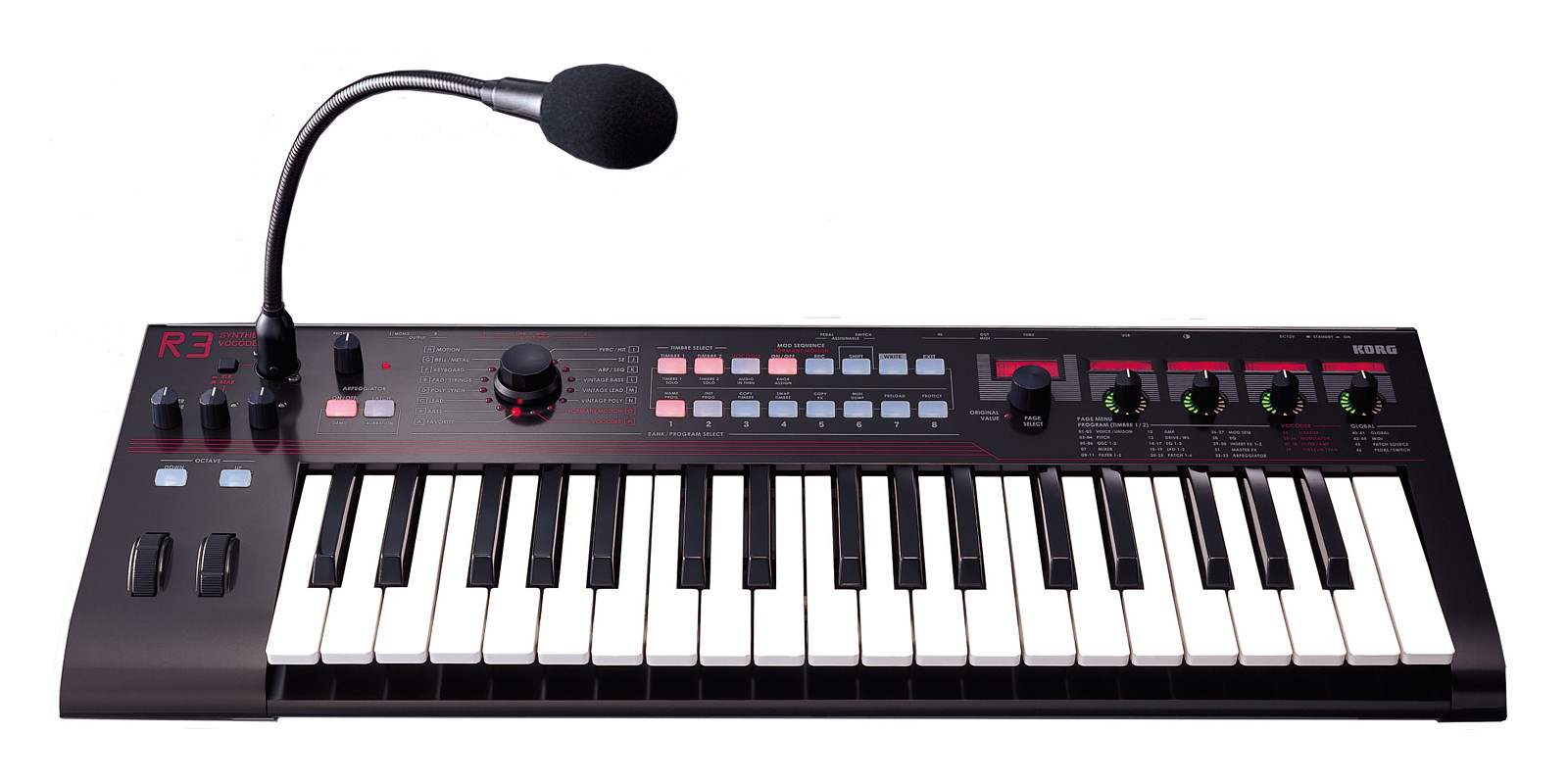 Korg R3 | Цифровой синтезатор, вокодер